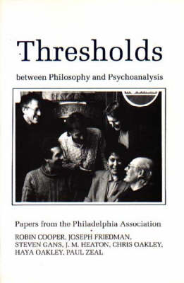Book cover for Thresholds Between Philosophy and Psychoanalysis