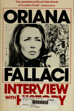 Cover of Interview with History