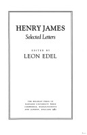 Book cover for Selected Letters