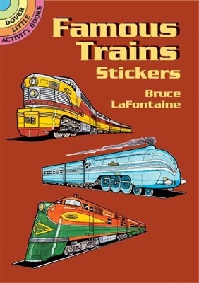 Book cover for Famous Trains Stickers