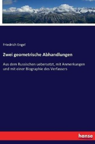 Cover of Zwei geometrische Abhandlungen