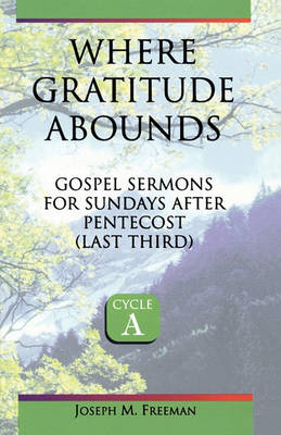 Book cover for Where Gratitude Abounds