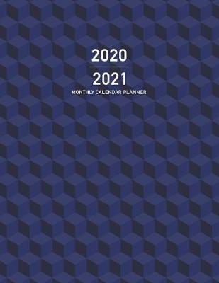 Book cover for 2020 2021 Monthly Calendar Planner