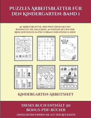 Book cover for Kindergarten-Arbeitsheft (Puzzles Arbeitsblätter für den Kindergarten