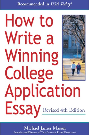 Cover of How to Write a Winning College Application Essay, Revised 4th Edition