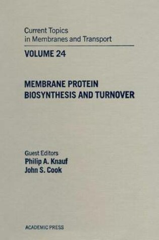 Cover of Curr Topics in Membranes & Transport V24