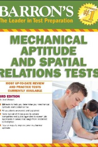 Cover of Mechanical Aptitude and Spatial Relations Test