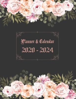 Book cover for Planner & Calendar 2020-2024