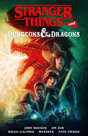 Book cover for Stranger Things and Dungeons & Dragons (Graphic Novel)