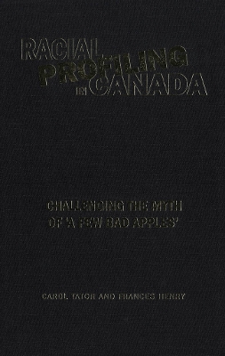 Book cover for Racial Profiling in Canada