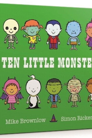 Cover of Ten Little Monsters Board Book
