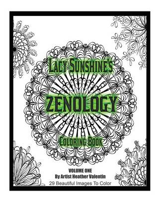 Book cover for Lacy Sunshine's Zenology Coloring Book