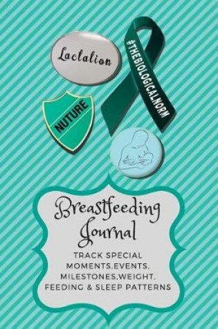 Cover of Breastfeeding Journal - 8.5 X 11 60 Page of Breastfeeding Tracker Layouts