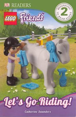 Book cover for Lego Friends: Let's Go Riding!
