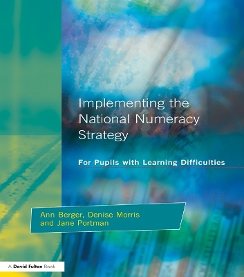 Book cover for Implementing the National Numeracy Strategy