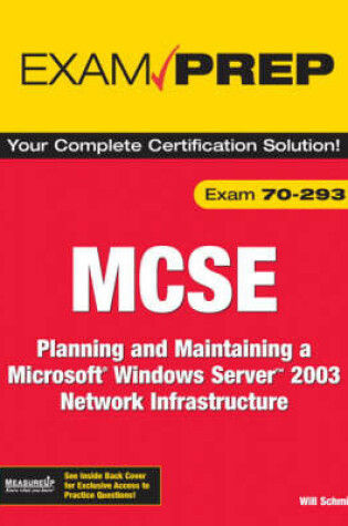 Cover of MCSE 70-293 Exam Prep