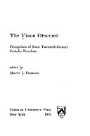 Cover of The Vision Obscured