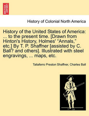 Book cover for History of the United States of America