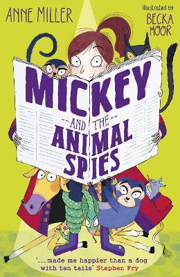 Book cover for Mickey and the Animal Spies