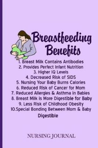 Cover of Breastfeeding Benefits Nursing Journal