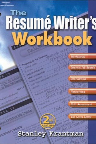 Cover of Resume Writer's Workbook