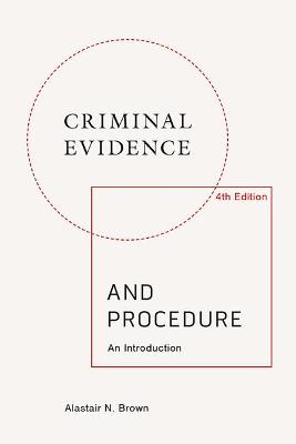 Cover of Criminal Evidence and Procedure: An Introduction