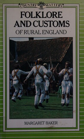 Book cover for Folklore and Customs of Rural England