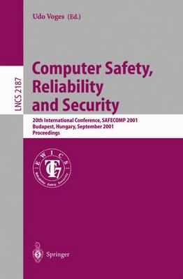 Book cover for Computer Safety, Reliability and Security