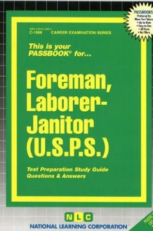 Cover of Foreman, Laborer-Janitor (U.S.P.S.)