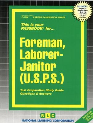 Book cover for Foreman, Laborer-Janitor (U.S.P.S.)