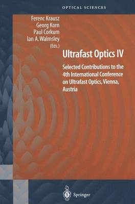 Cover of Ultrafast Optics IV
