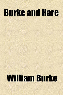 Book cover for Burke and Hare