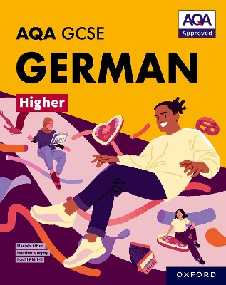 Book cover for AQA GCSE German Higher: AQA Approved GCSE German Higher Student Book