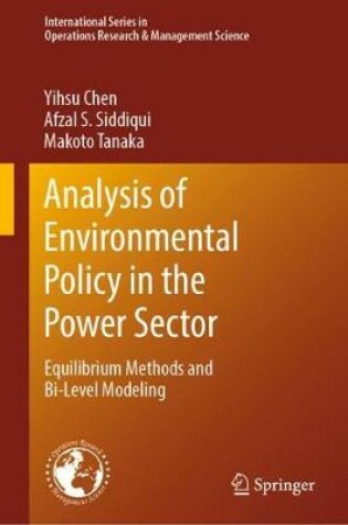 Cover of Analysis of Environmental Policy in the Power Sector