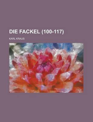 Book cover for Die Fackel (100-117)