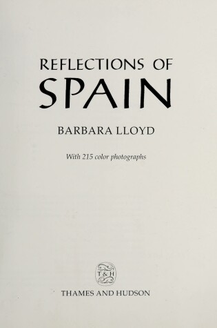 Cover of Reflections of Spain