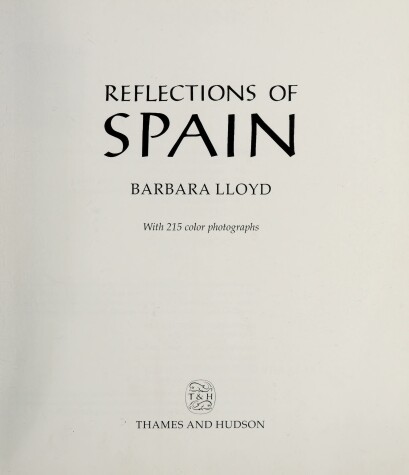 Book cover for Reflections of Spain