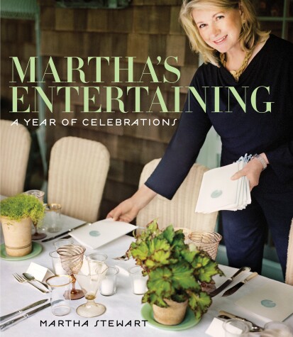 Book cover for Martha's Entertaining