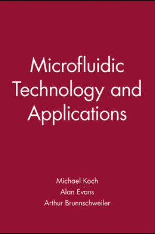 Cover of Microfluidic Technology and Applications