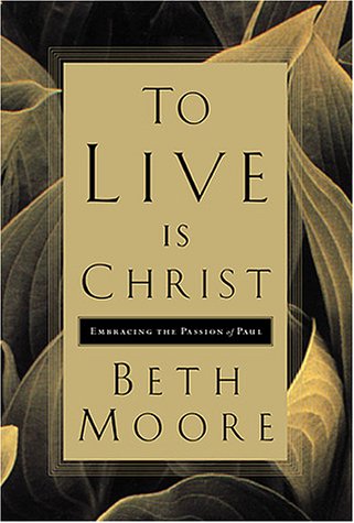 Book cover for To Live is Christ