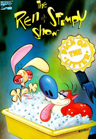 Book cover for The Ren and Stimpy Show