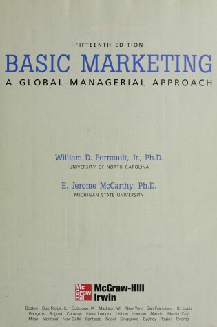 Cover of Perreault, Jr. ] Basic Marketing ] 2005 ] 15