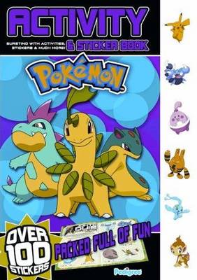 Cover of Pokemon Activity and Sticker  Book Summer 2010
