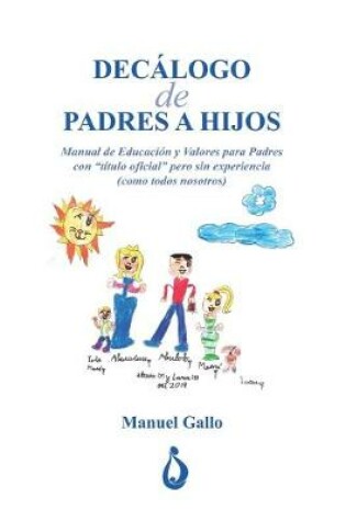 Cover of Decalogo de Padres a Hijos