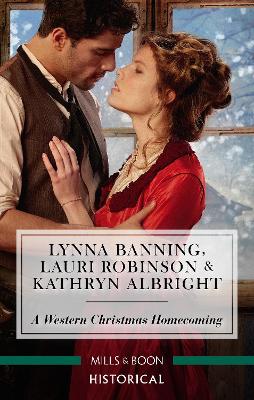 Book cover for A Western Christmas Homecoming/Christmas Day Wedding Bells/Snowbound In Big Springs/Christmas With The Outlaw