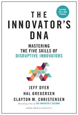 Book cover for Innovator's DNA, Updated, with a New Preface