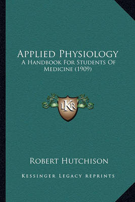 Book cover for Applied Physiology Applied Physiology