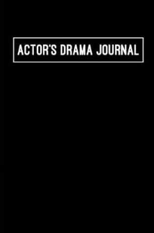 Cover of Actors Drama Journal