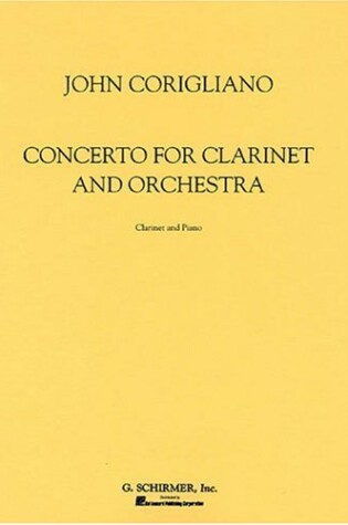 Cover of Clarinet Concerto