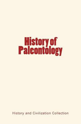 Book cover for History of Paleontology